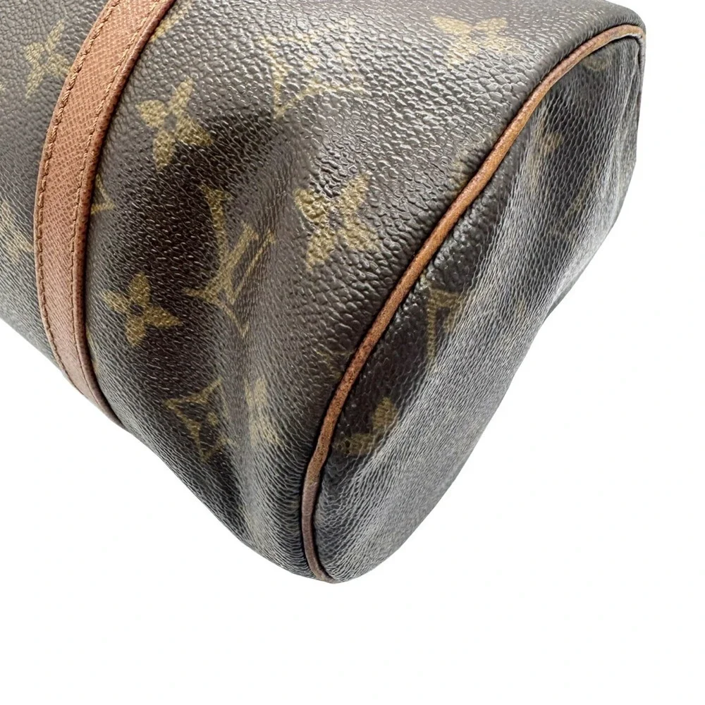 LOUIS VUITTON Authentic Brown Monogram Papillon 30 Pouch - Picture 6 of 16